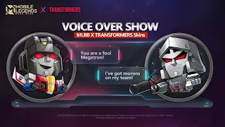 Voice Over Show | MLBB X Transformers | Mobile Legends: Bang Bang