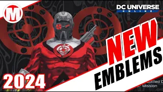 DCUO Deadly Katana Emblems