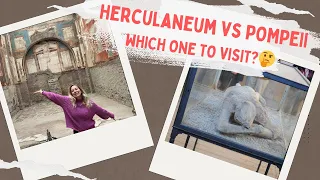 SHOULD YOU VISIT POMPEII or HERCULANEUM? 🤔