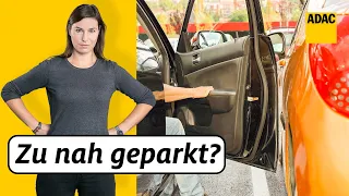 Darf ich bei meinem Parkplatz die volle Breite ausnutzen? | ADAC | Recht? Logisch!