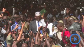 Raila sworn in as people's president of the republic of Kenya