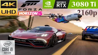 Forza Horizon 5: RTX 3080 Ti | 2160p 4K | Max, Extreme, Ultra - Low Settings | PC FPS Benchmark