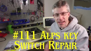 #111: Apple II Keyboard Alps Key Switch Repair