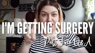 I'm Getting Surgery | pt 2 Breast Reduction Q&A
