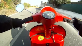 Vespa PX ride Portugal