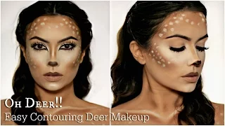 Easy Deer Makeup Tutorial | Halloween