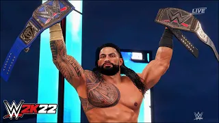 WWE 2K22 Double Champion Special - WWE 2K22 LIVE Stream