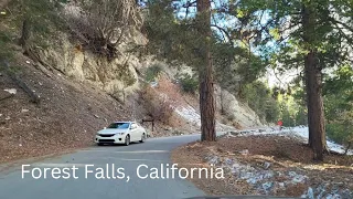 Forest Falls, California.  Quick Tour.