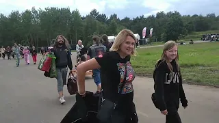 Ludzie na 29 PolandRock Festival