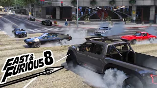 GTA 5 Fast And Furious 8 Harpoon Scene Remake