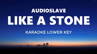 Audioslave - Like a Stone Karaoke Lower Key Nada Rendah