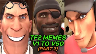 TF2 MEMES for 3 HOURS and 16 MINUTES - V1 to V50 (Part 2)