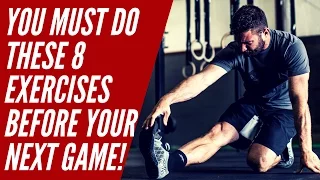 The 8 Baseball Warm Up Exercises That You MUST DO Before A Game!