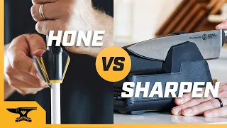 Knife Honing vs. Sharpening: How Much Difference Does It Make?