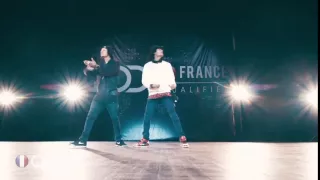 Les Twins Community-FRONTROW_World of Dance France Qualifier 2015_#WODFrance