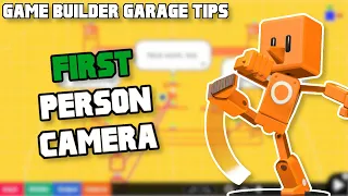 First Person Camera Tutorial in Game Builder Garage