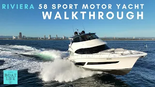 World Premiere - Riviera 58 Sports Motor Yacht - Walkthrough