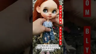 I'm a Blythe doll customizer. I make such beautiful dolls to order and in stock 🤗