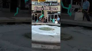 Water fountain in mall I  pool water fountain idea  #shorts