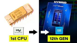 Incredible Evolution of Intel CPU & Logos ( 1971-NOW )