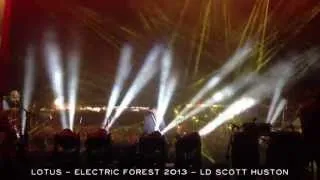 Martin MAC Viper AirFX with Quadray Lens - Electric Forest 2013 - Lotus