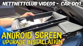 BMW F10 Android screen upgrade