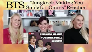 BTS: "Jungkook Making You Smile For 10 Mins" Reaction