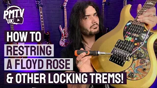 How To Restring A Floyd Rose & Other Locking Tremolos! - (It's Not Actually That Hard!)