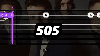 505 - Arctic Monkeys (Easy Guitar Tabs & chords Tutorial)