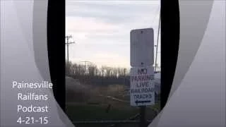 Painesville Railfans Podcast 4-21-15 [Strong Language}]