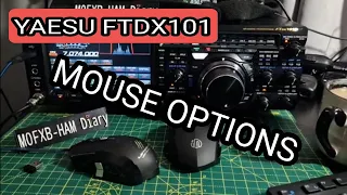 YAESU FTDX101 , USB MOUSE OTIONS & SET UP