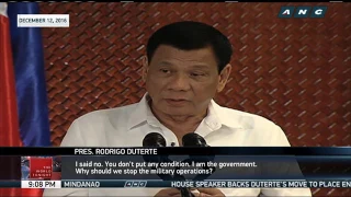 Duterte dared Maute group to attack Marawi in December 2016 speech