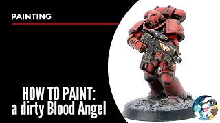 How to paint grimdark BLOOD ANGELS for 40k!
