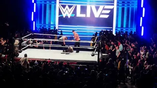 WWE LIVE Manchester Nov 2021 - Drew McIntyre saves Jeff Hardy