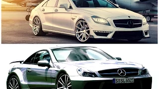 Mercedes SL65 Black Series vs CLS63 St.2