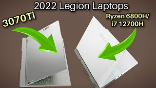 Lenovo Legion 2022 Laptops - Slimmer, Cooler and Faster!