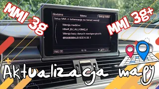 Audi A6 A7 C7 A4 A5 Q5 B8 - Aktualizacja map MMI 3g Plus/MMI 3g Plus maps update