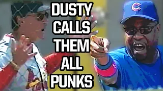 Dusty Baker calls Tony La Russa and the Cardinals a bunch of punks, a breakdown