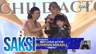 Ilang Kapuso stars, big winners sa 72nd FAMAS Awards | Saksi