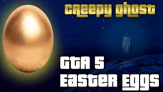 GTA 5 Easter Eggs — Creepy Ghost on Mount Gordo (GTA V)