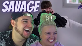 Louis Tomlinson being the savage king that he is | COUPLE REACTION VIDEO