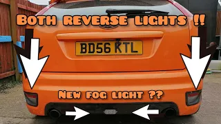 Installing a secondary reverse light on my mk2 focus st