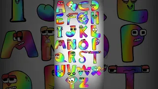 ALPHABET LORE A-Z but everyone Rainbow - ALPHABET LORE ANIMATION MEME - abcdefghijklmnopqrstuvwxyz