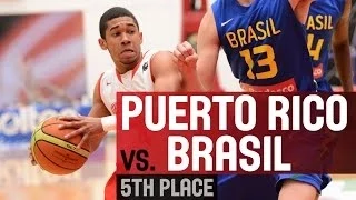 Puerto Rico v Brasil - 5th Place Game - 2014 FIBA Americas U18 Championship for Men