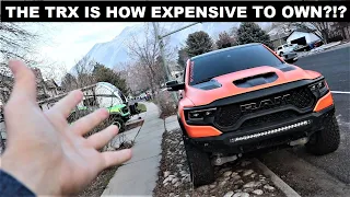 The Unbelievable Yearly Cost Of Ownership For The New Ram TRX...