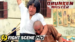 DRUNKEN MASTER | Freddy Wong & Drunken Master VS. The Iron Headed Bullet | Jackie Chan | Fight Scene