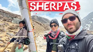 This is the HARD LIFE of the SHERPAS being in the year 2078 😰