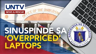 Ilang DepEd at PS-DBM officials, sinuspinde dahil sa biniling umano’y overpriced laptops