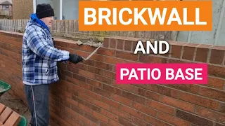 brickwall & patio base