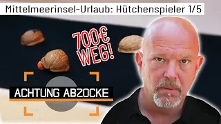 Das ist kein Trick, das ist RAUB! Hütchenspieler zockt 700€ ab! | 1/5 | Achtung Abzocke | Kabel Eins